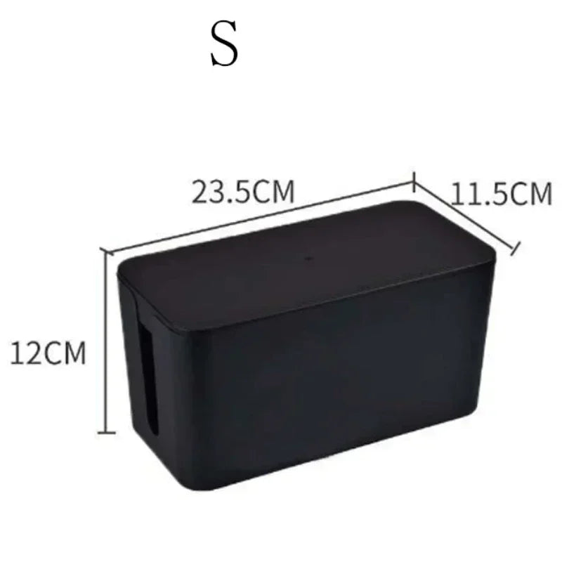 YIYUEQIANLI Cable Storage Box For Desk Wire Management