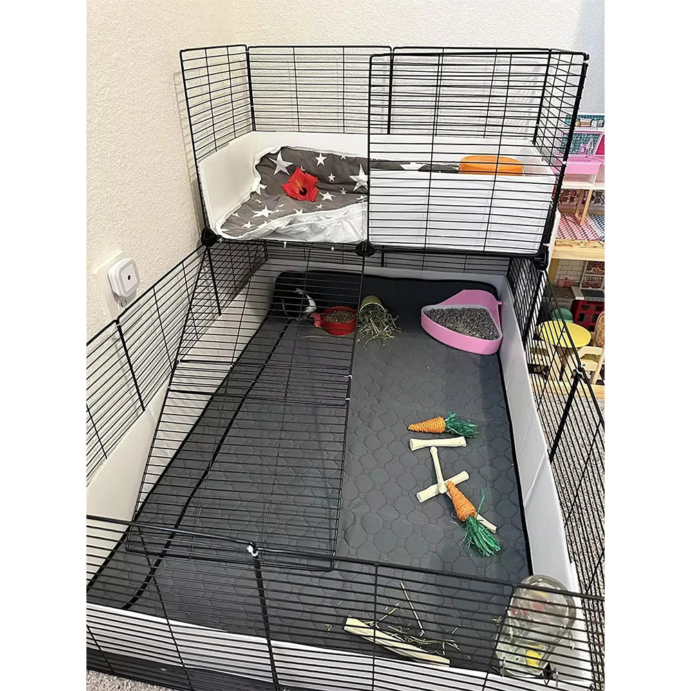 Guinea Pig Cage Lining Washable Reusable Non Slip Urinary Pad