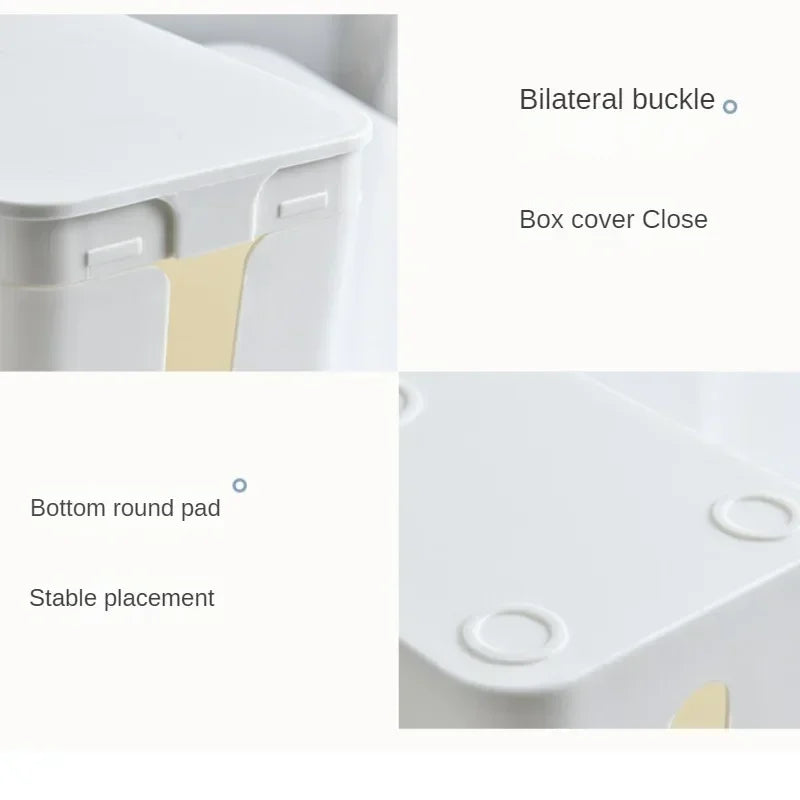 YIYUEQIANLI Cable Storage Box For Desk Wire Management