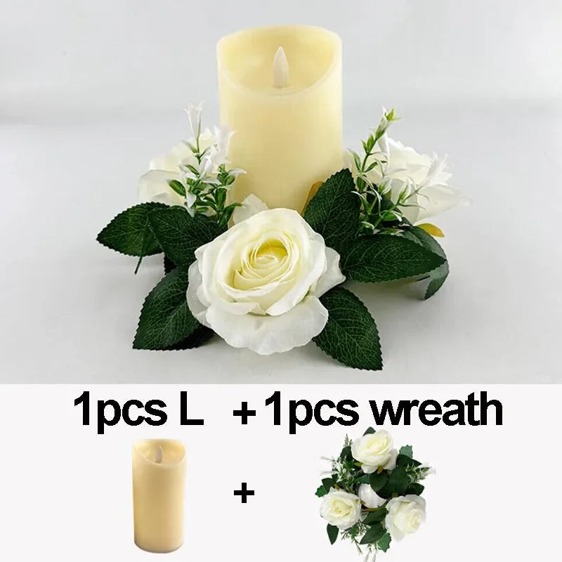 Moving Wick LED Candle With Dancing Flame Safe For Kids