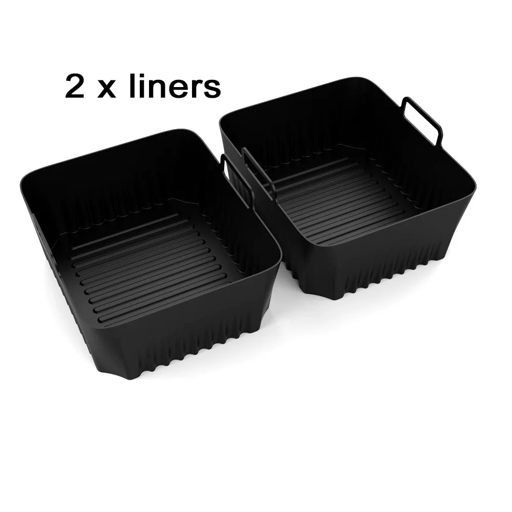 Air Fryer Silicone Liners for DZ071 AF500UK Baskets