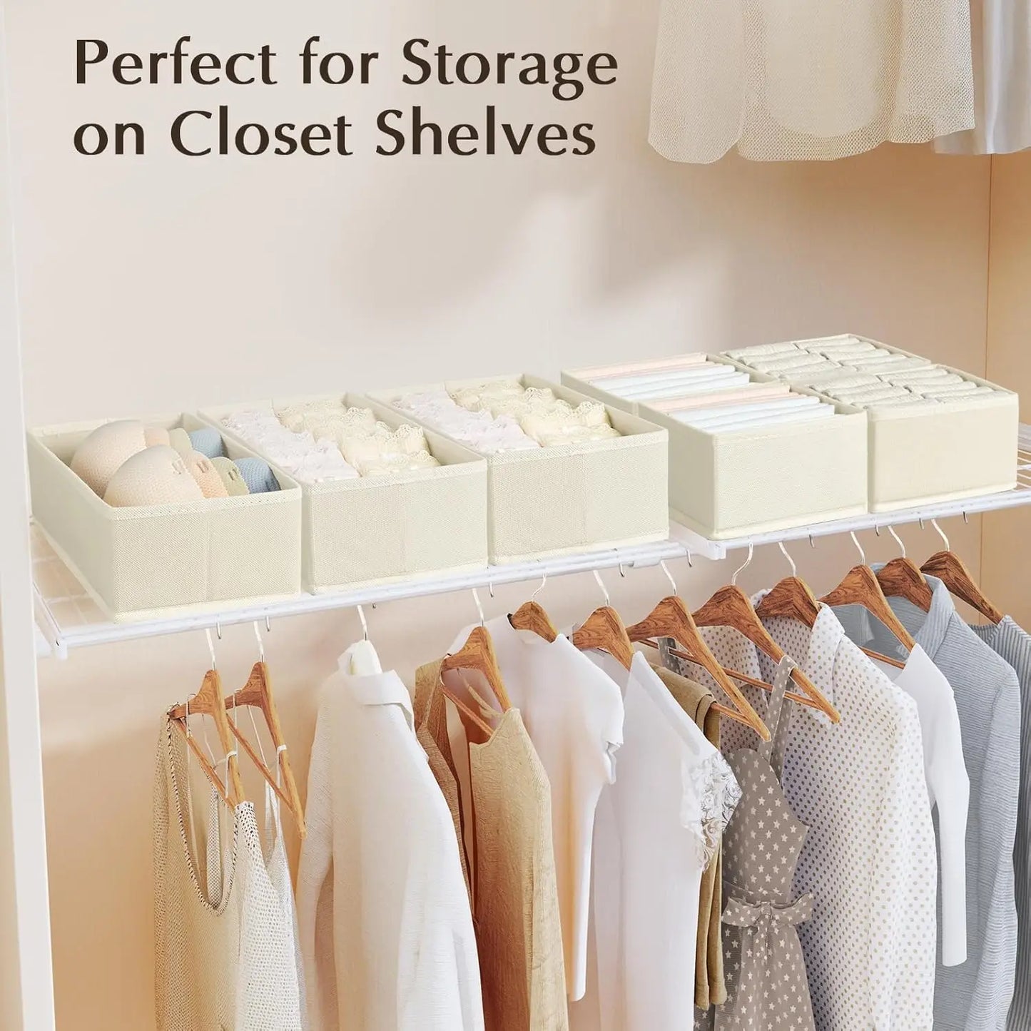 Drawer Organizer Bins For Clothing And Baby Clothes Dresser Storage