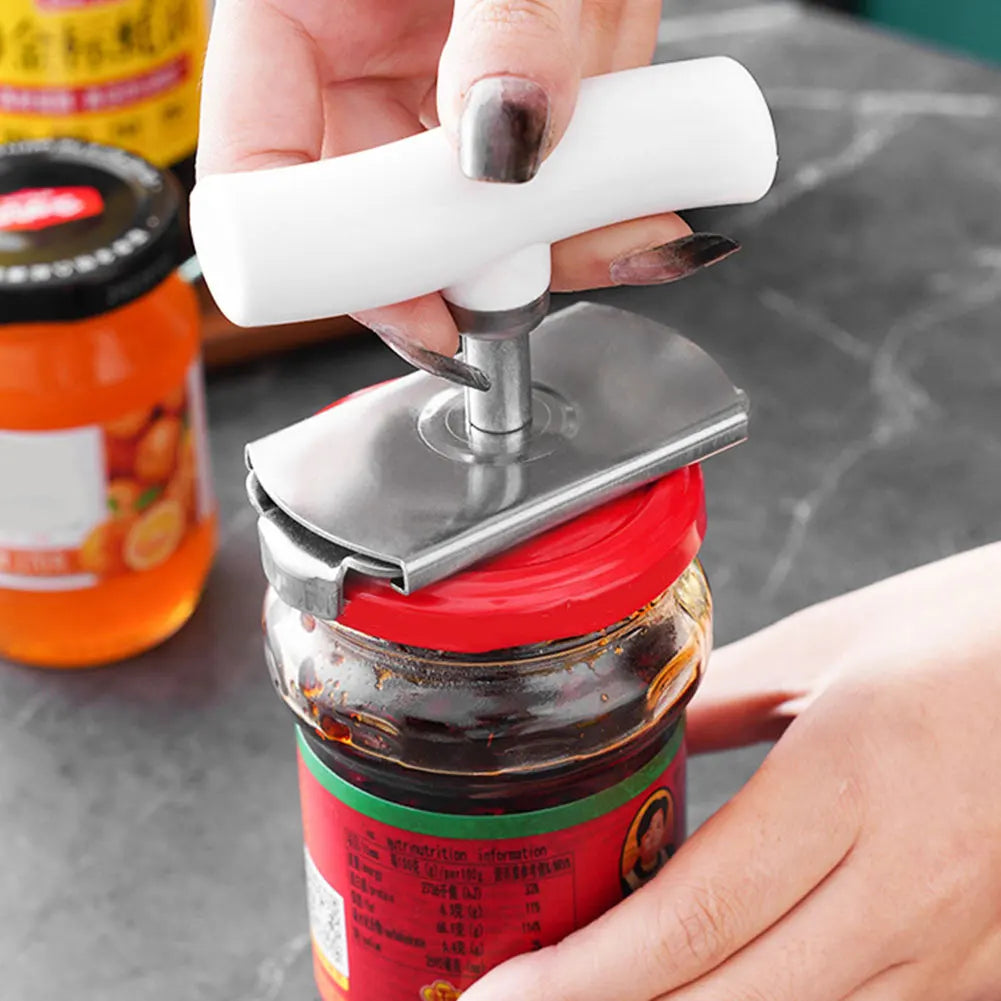 Stainless Steel Adjustable Bottle And Jar Opener For Arthritis