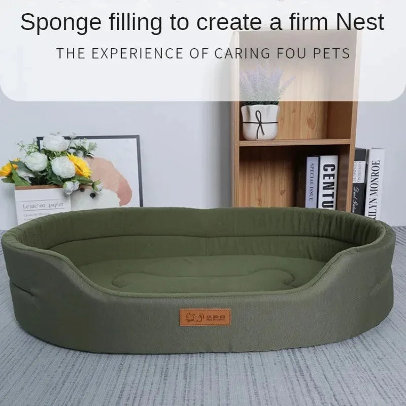 Cozy Winter Dog Bed Sofa Cushion for Pets Fluffy Mat
