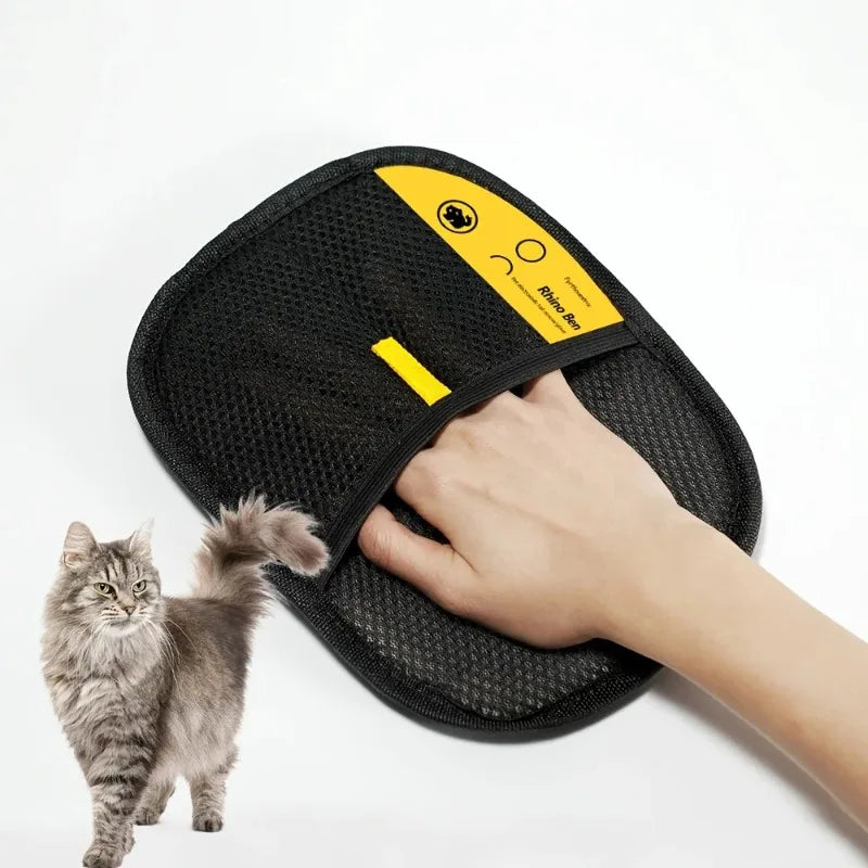 Pet Hair Removal Gloves For Dogs And Cats Static Grooming