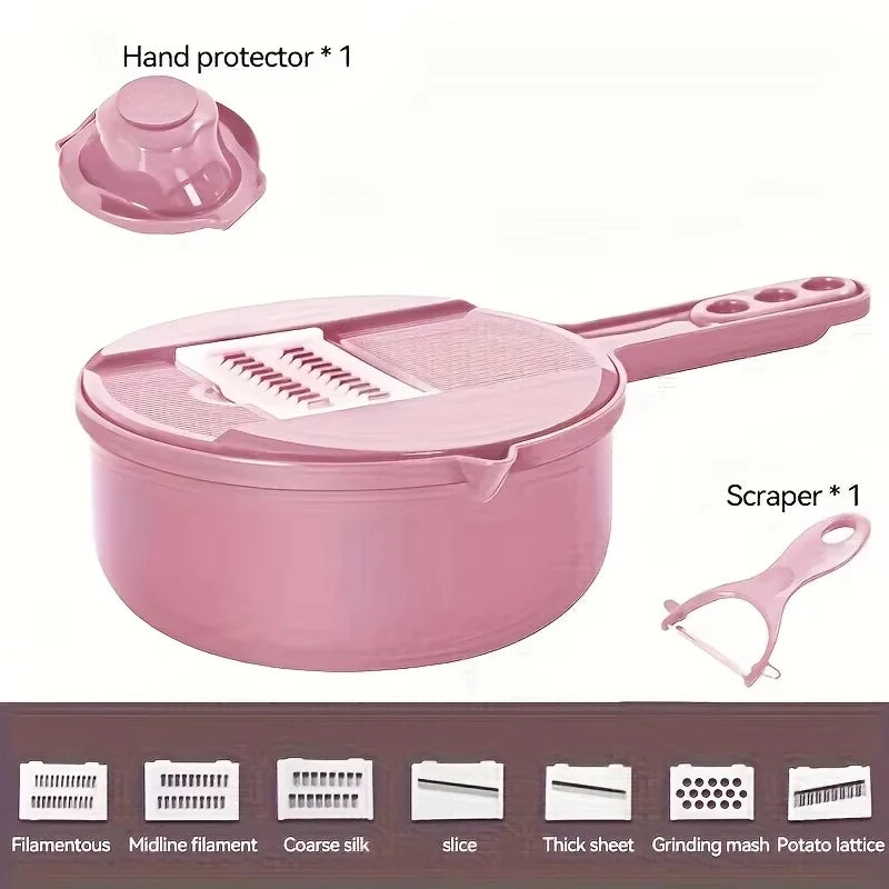 9 In 1 Vegetable Cutter Grater Slicer Kitchen Tools