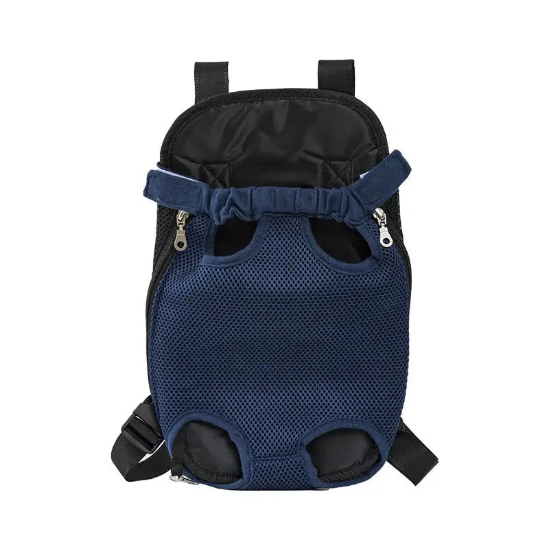Breathable Mesh Pet Carrier Backpack For Cats And Dogs