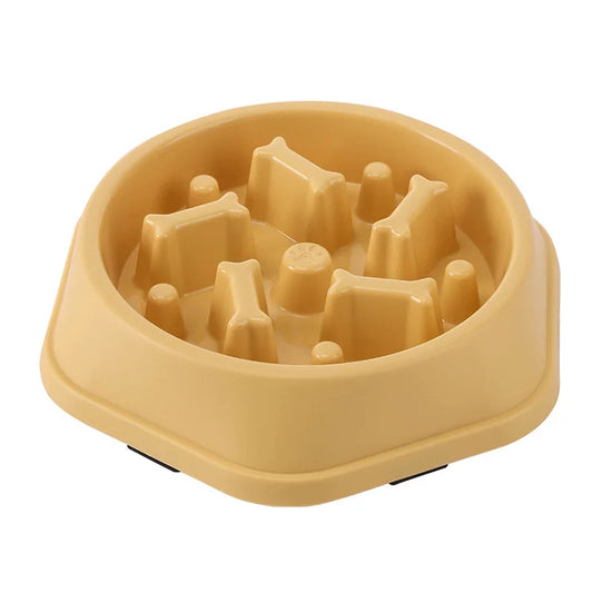 Anti Choking Slow Feeder Pet Bowl With Non Slip Maze