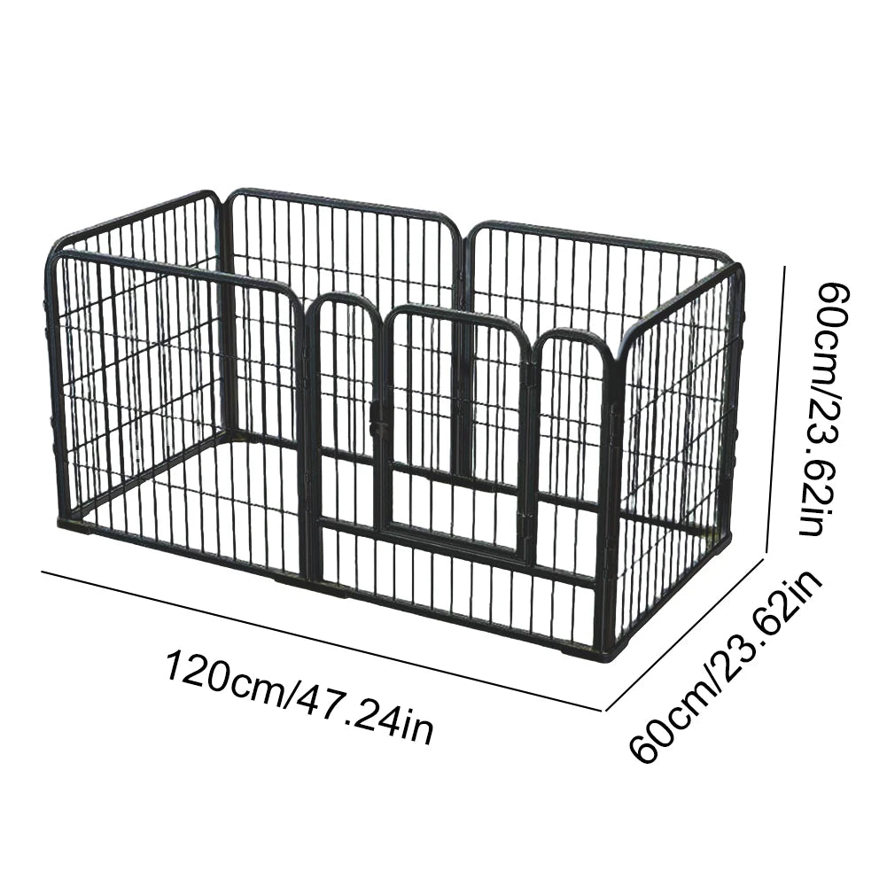 APWIKOGER Heavy Duty 6 Panel Pet Playpen Foldable Kennel