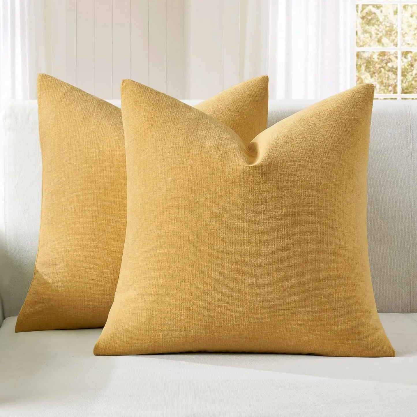 Soft Chenille Pillow Covers Set Of 2 For Sofa Decor