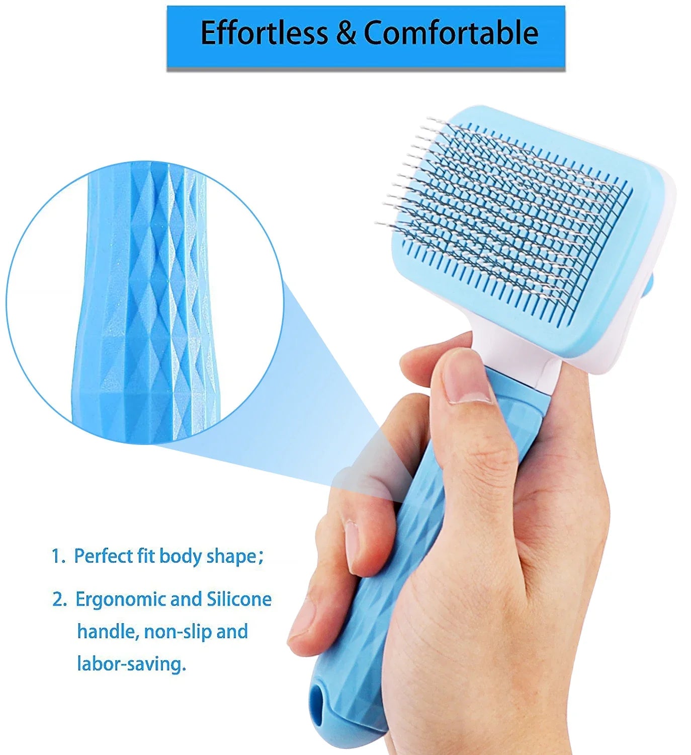 Dog Hair Remover Brush For Cats And Dogs Grooming Tool