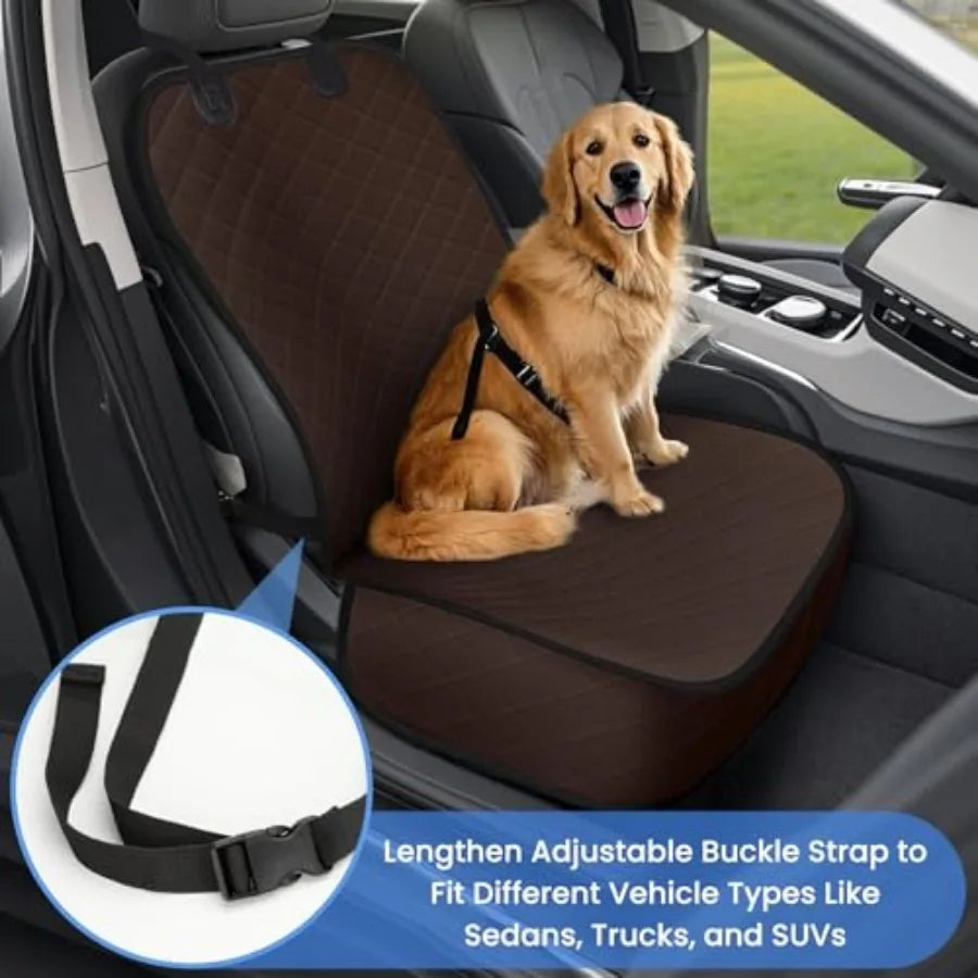 Dog Car Seat Cover Waterproof Front Seat Nonslip Protector Universal