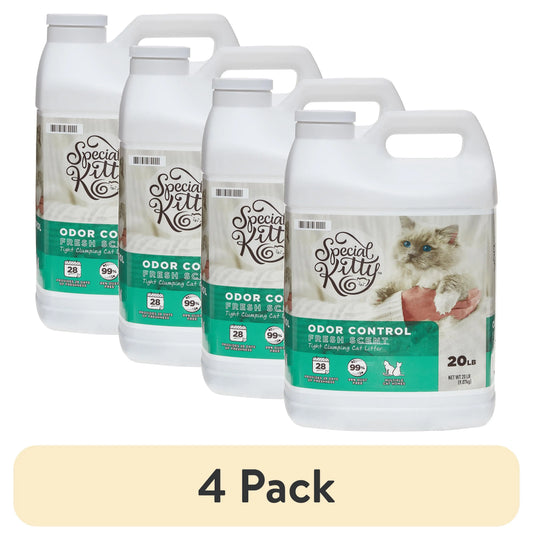 Clumping Clay Cat Litter With Fresh Scent For Odor Control