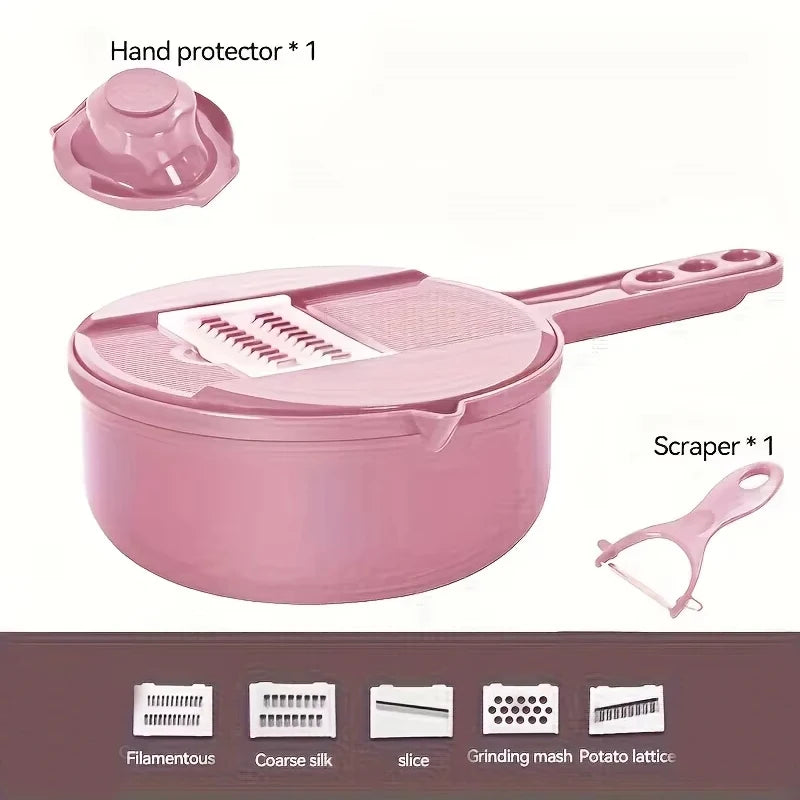 9 In 1 Vegetable Cutter Grater Slicer Kitchen Tools