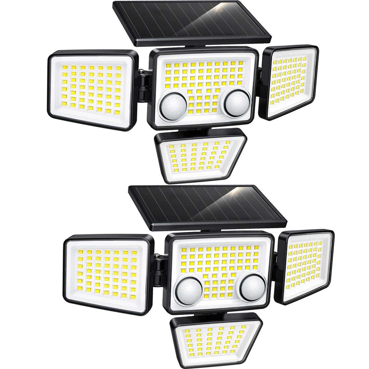 SZRSTH Solar Outdoor Lights 3000LM Motion Sensor Flood Lights
