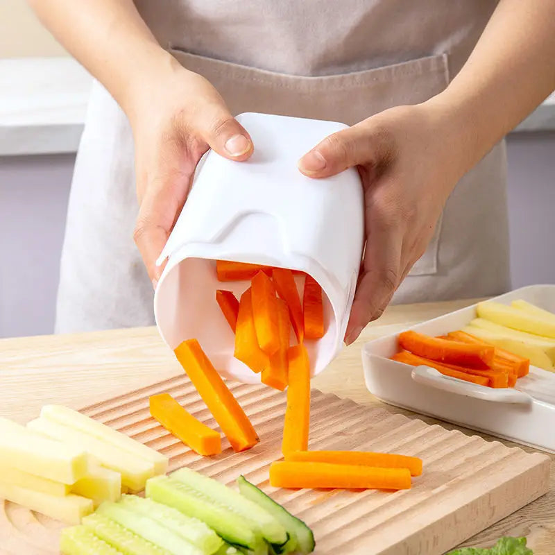 French Fry Cutter And Veggie Slicer Stainless Steel