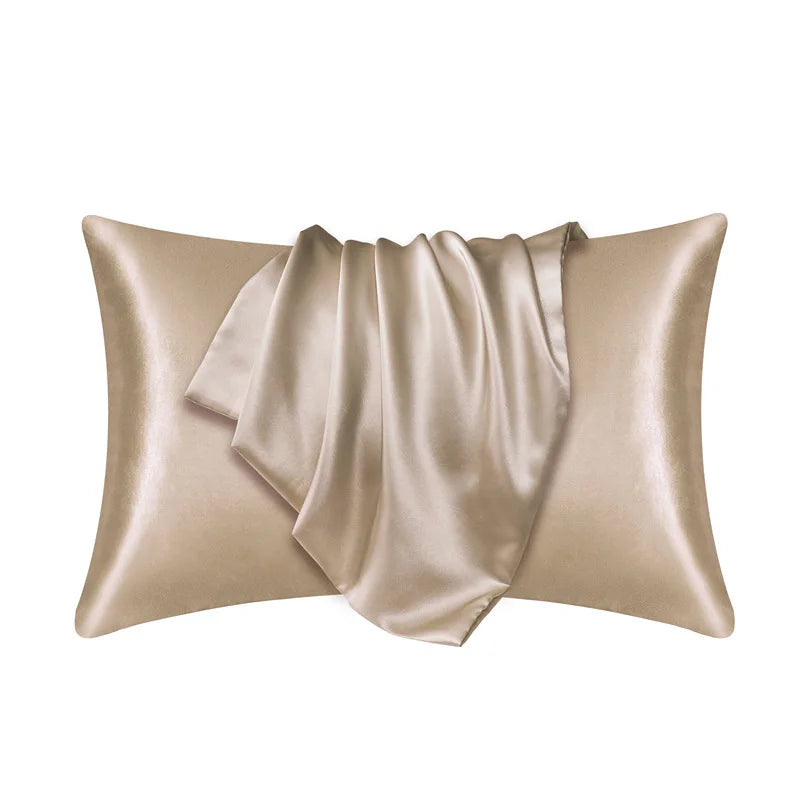 Silky Satin Pillowcase For Hair And Skin Care, Pillow Cover