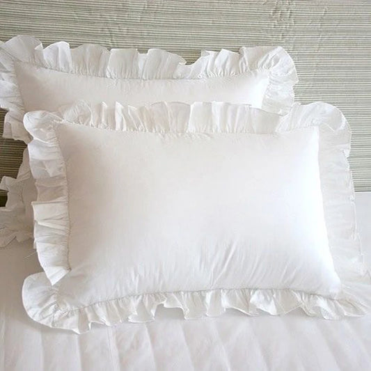 Princess Ruffled Pillowcases For Adults And Kids Premium