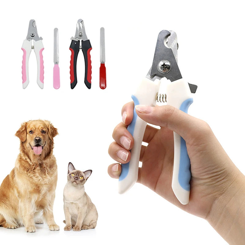 Stainless Steel Pet Nail Clippers For Dogs And Cats