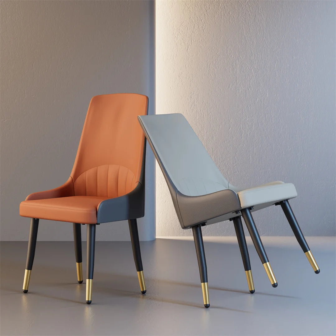 LUVODI 2 Piece Upholstered Dining Chairs With Arms