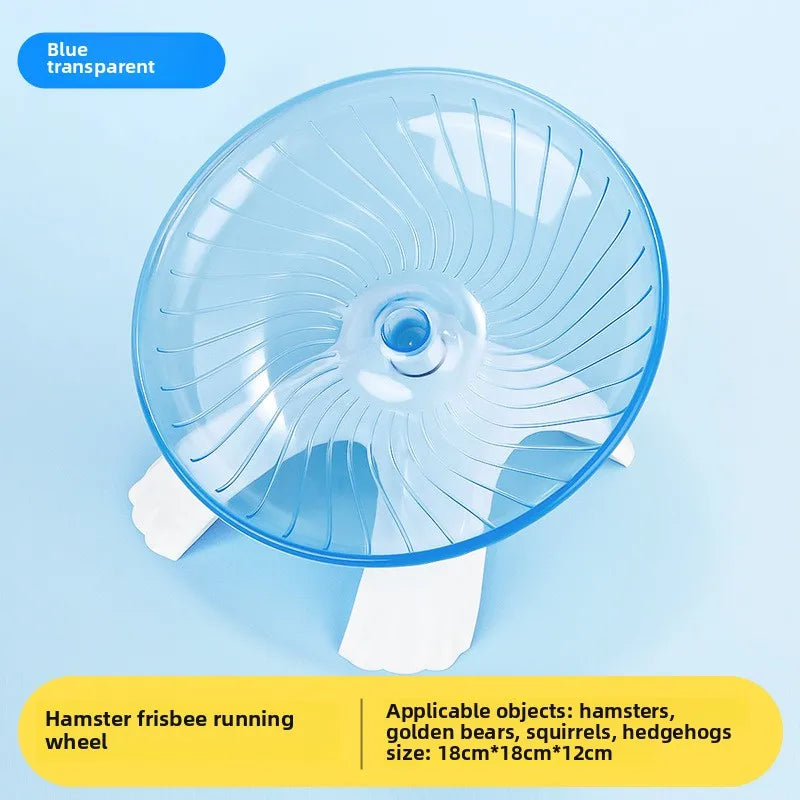 Hamster Running Practice Wheel With Steel Axle Mute Disc Toy