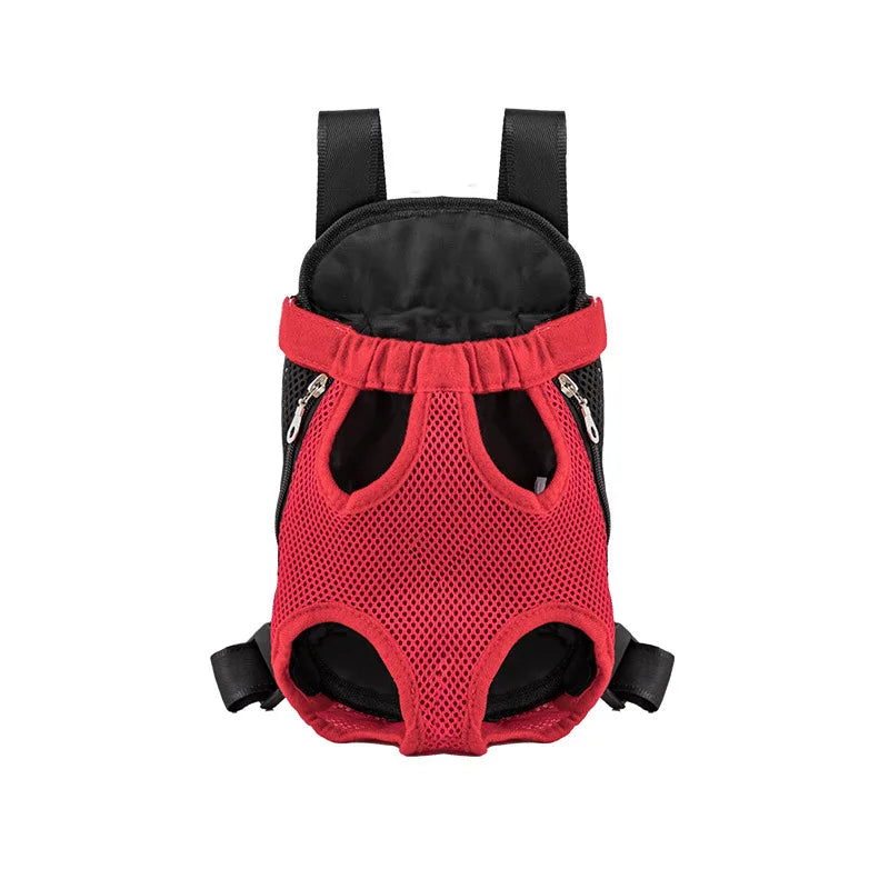 Breathable Mesh Pet Carrier Backpack For Cats And Dogs