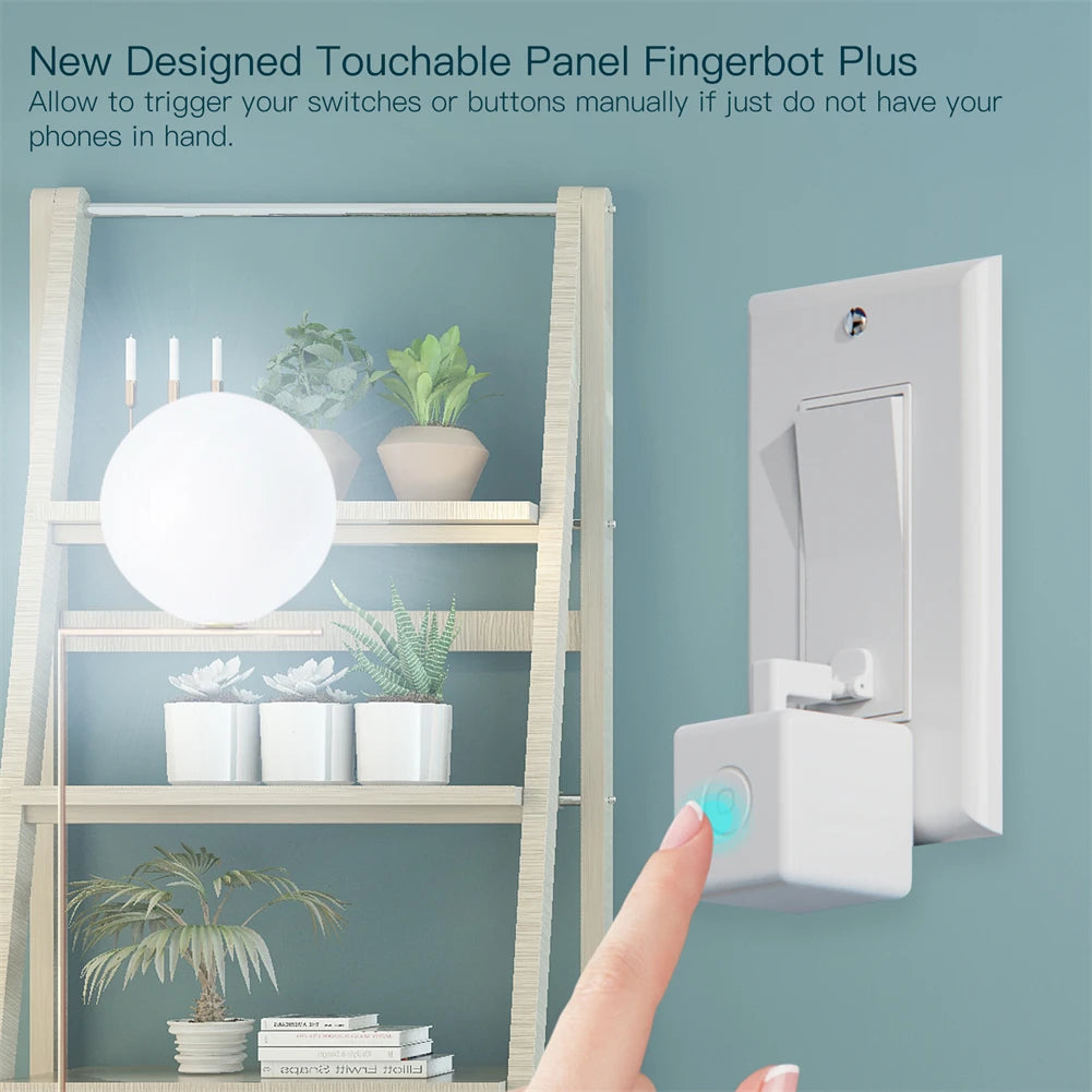 MOES Tuya Smart Bluetooth Fingerbot Switch Button Pusher With Voice Control
