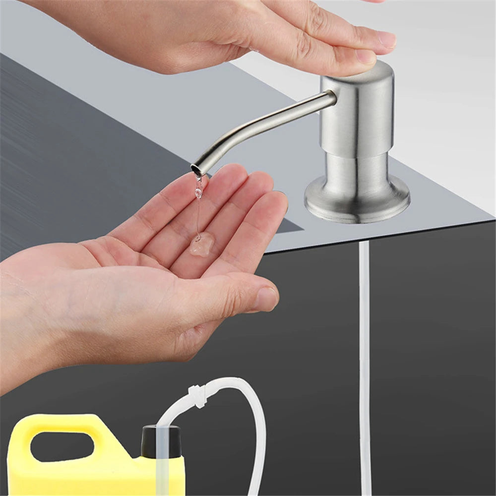 Automatic Liquid Soap Dispenser Metal Pump For Kitchen And Bathroom