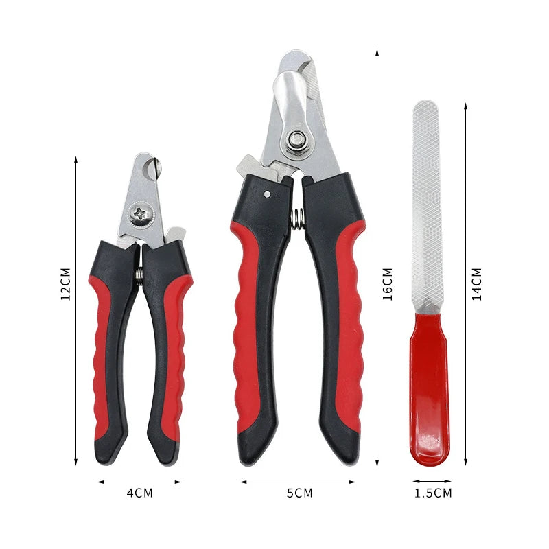 Stainless Steel Pet Nail Clippers For Dogs And Cats