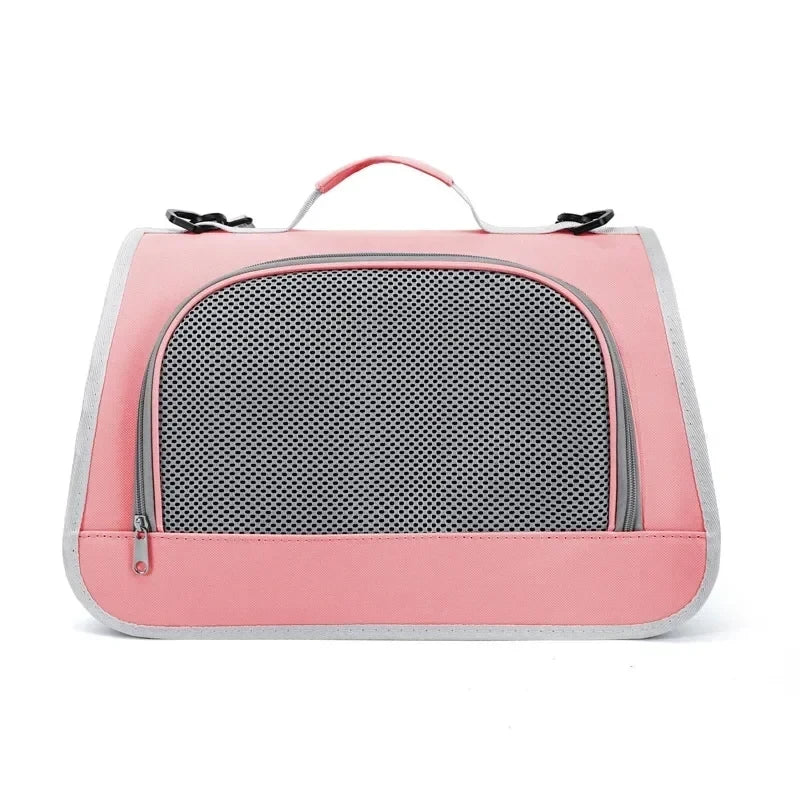 Portable Pet Carrier Bag For Cats And Dogs Breathable Travel