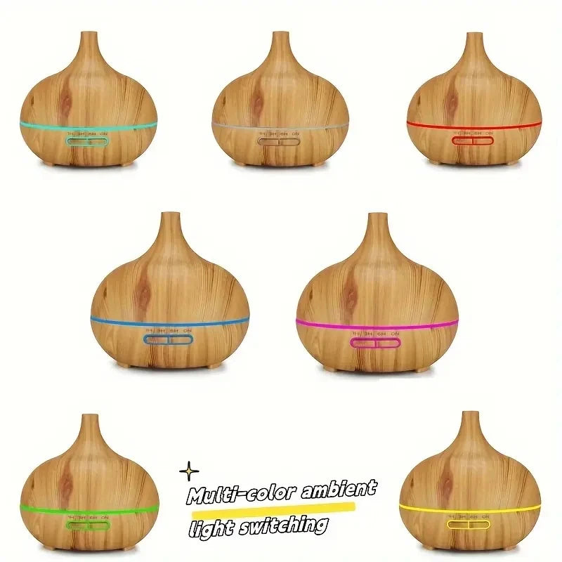 Oeny Ultrasonic Essential Oil Diffuser With 6 Oils Included