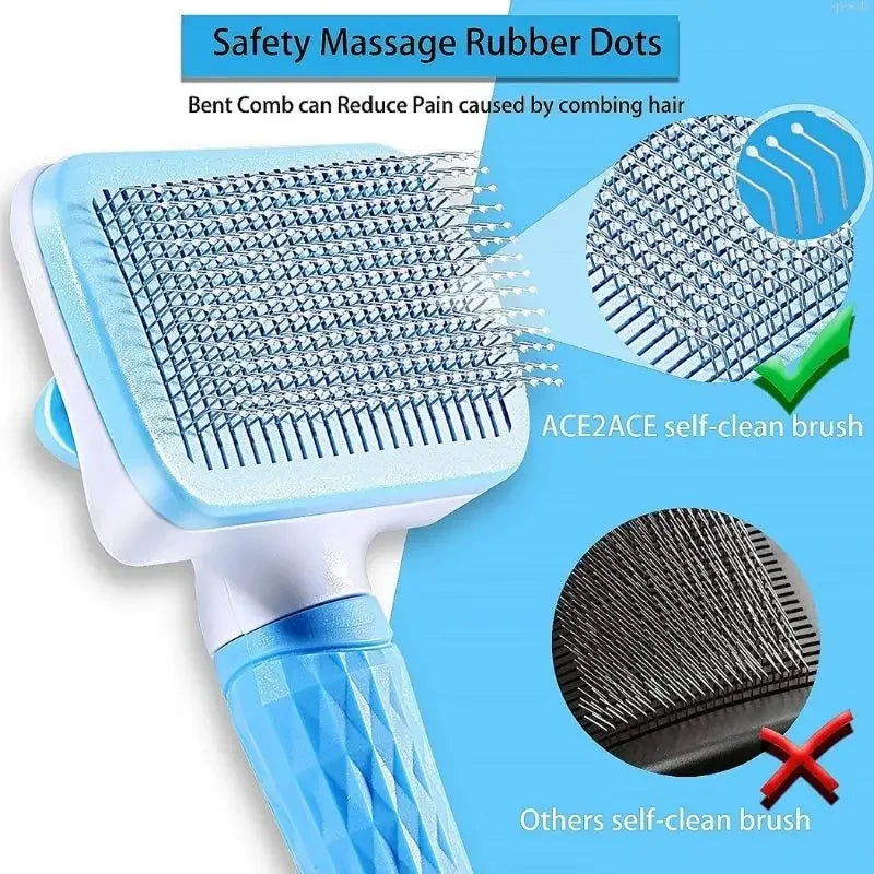 Dog Hair Remover Brush For Cats And Dogs Grooming Tool