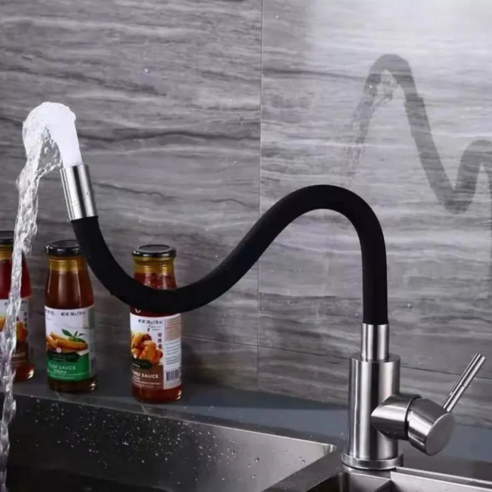 360 Degree Rotating Faucet Extender Silica Gel Splash Guard