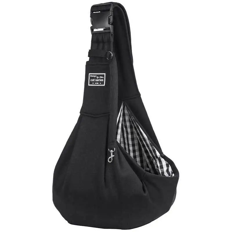 Dog Carrier Sling Reversible Puppy Carrier With Storage Pocket