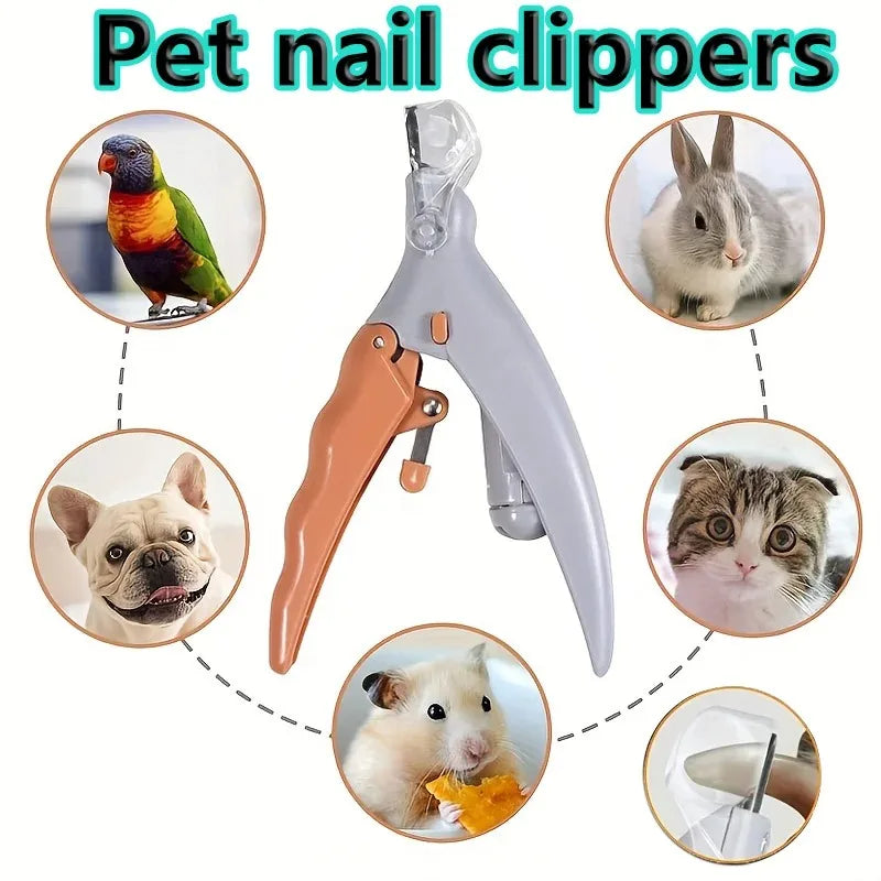 LED Pet Nail Clipper With Integrated Illumination For Dogs Cats