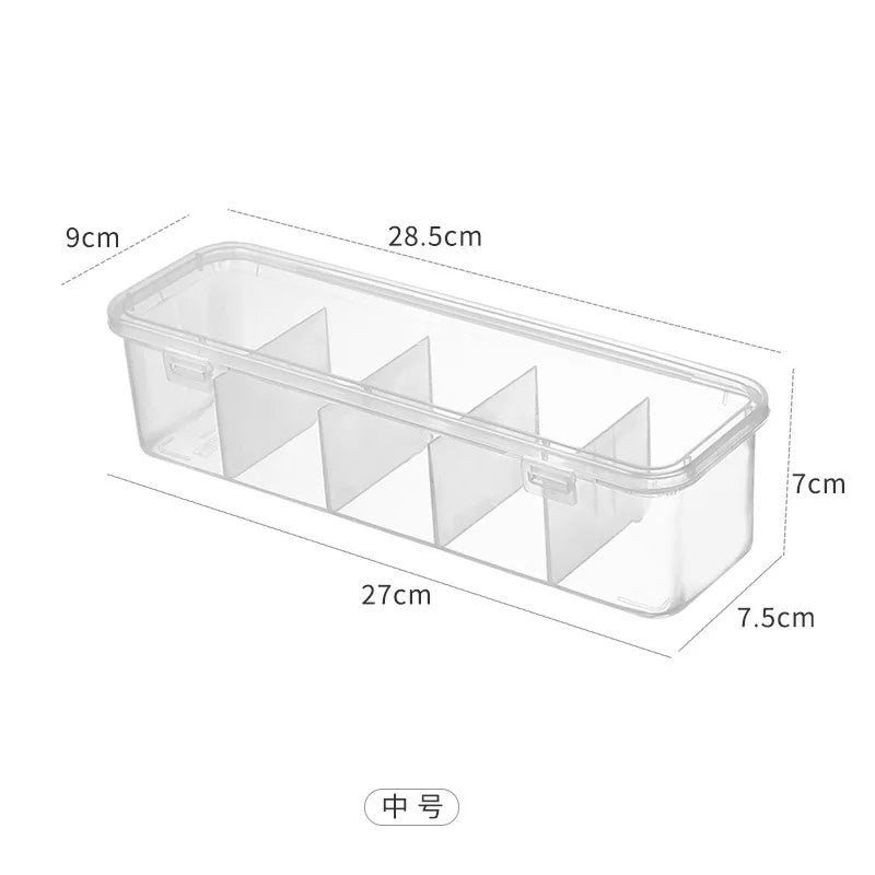 Transparent Cable Storage Box With Lid Office And Home Use