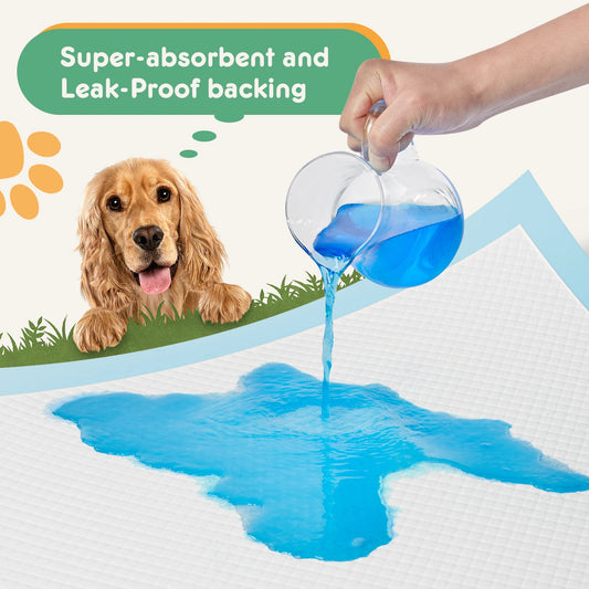 150 Count Disposable Pet Underpads Quick Drying Leakproof