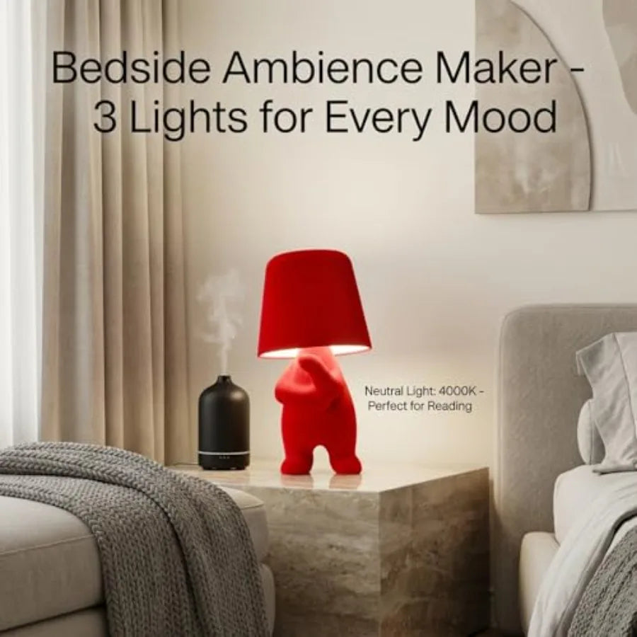 Bedside Touch Control LED Table Lamp With USB Port, Dimmable
