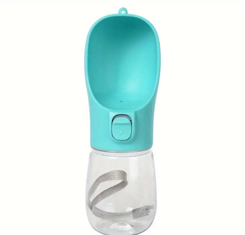 Portable Dog Cat Water Bottle With Food Container Leak Proof