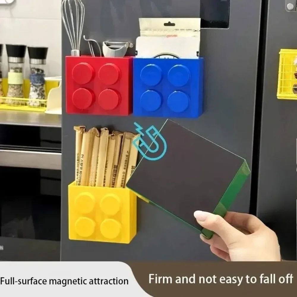 Magnetic Wall Mount Cling Film Storage Box For Refrigerator