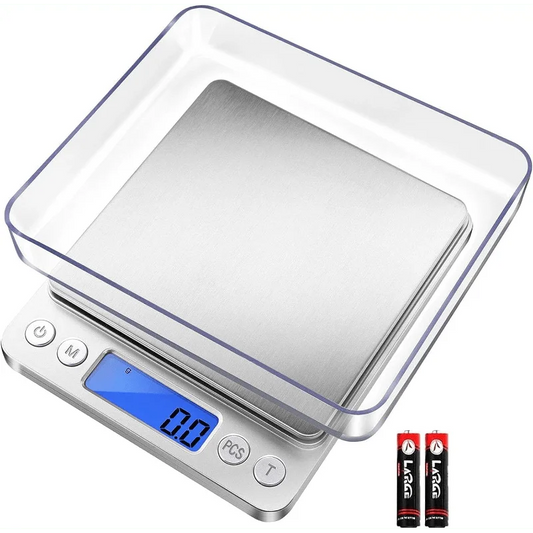 Digital Kitchen Scale 3000g, 0.1g Precision, 6 Modes, LCD
