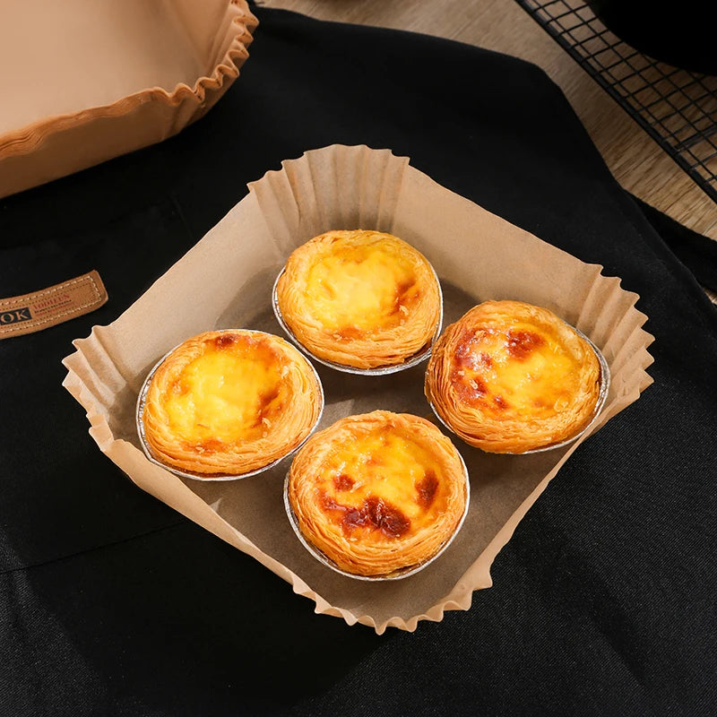 Disposable Air Fryer Parchment Paper Liners For Kitchen Baking Use