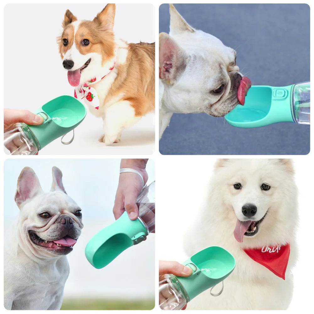 Holapet Portable Dog Water Bottle Leakproof Travel Hydration Bottle