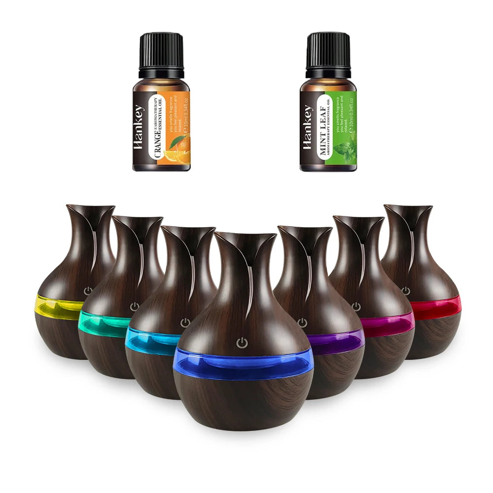 Miflame USB Aromatherapy Diffuser Humidifier For Desktop Use With Oils