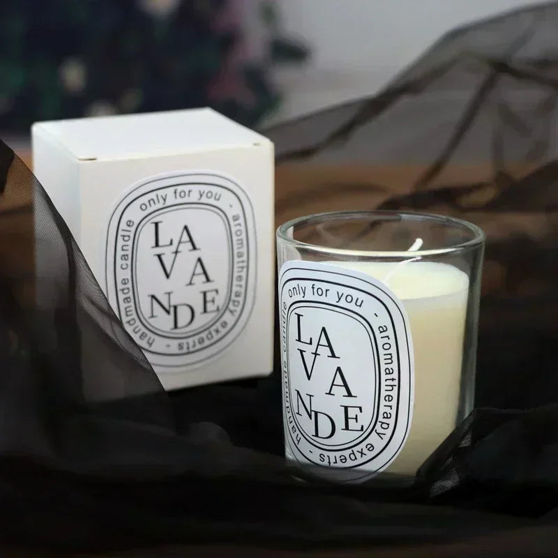 Romantic Vanilla Scented Candle Jar For Wedding Guests Gift Idea