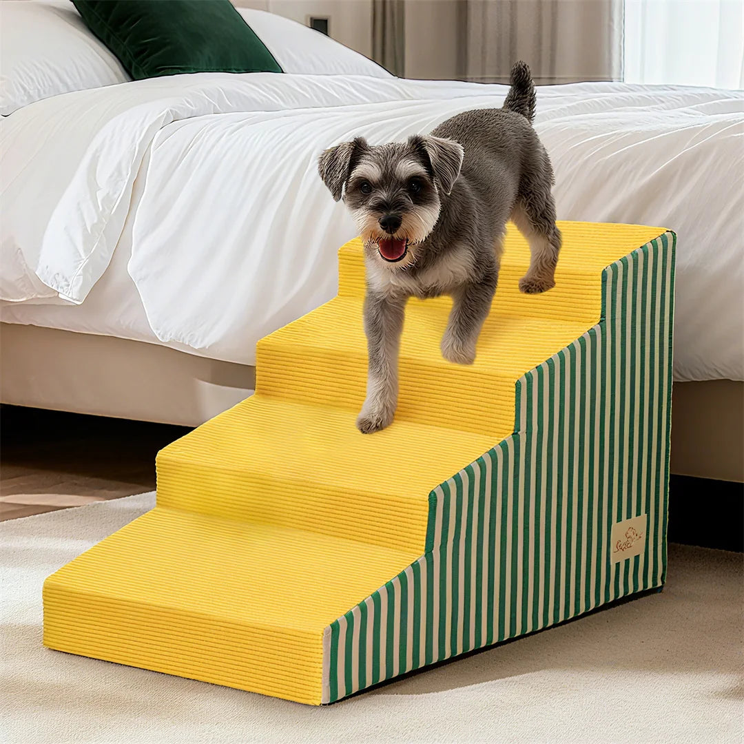 Bright Pet Stairs For Dogs High Density Foam Ramp NonSlip
