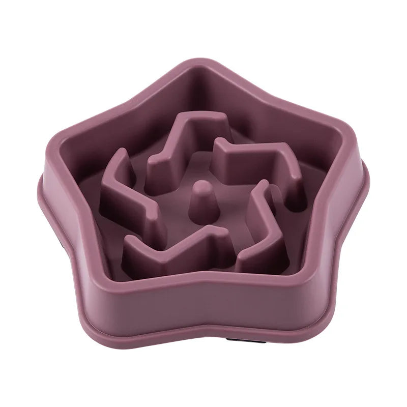 Anti Choking Slow Feeder Pet Bowl With Non Slip Maze