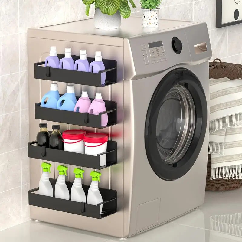 Magnetic Spice Rack for Refrigerator Kitchen Organizer