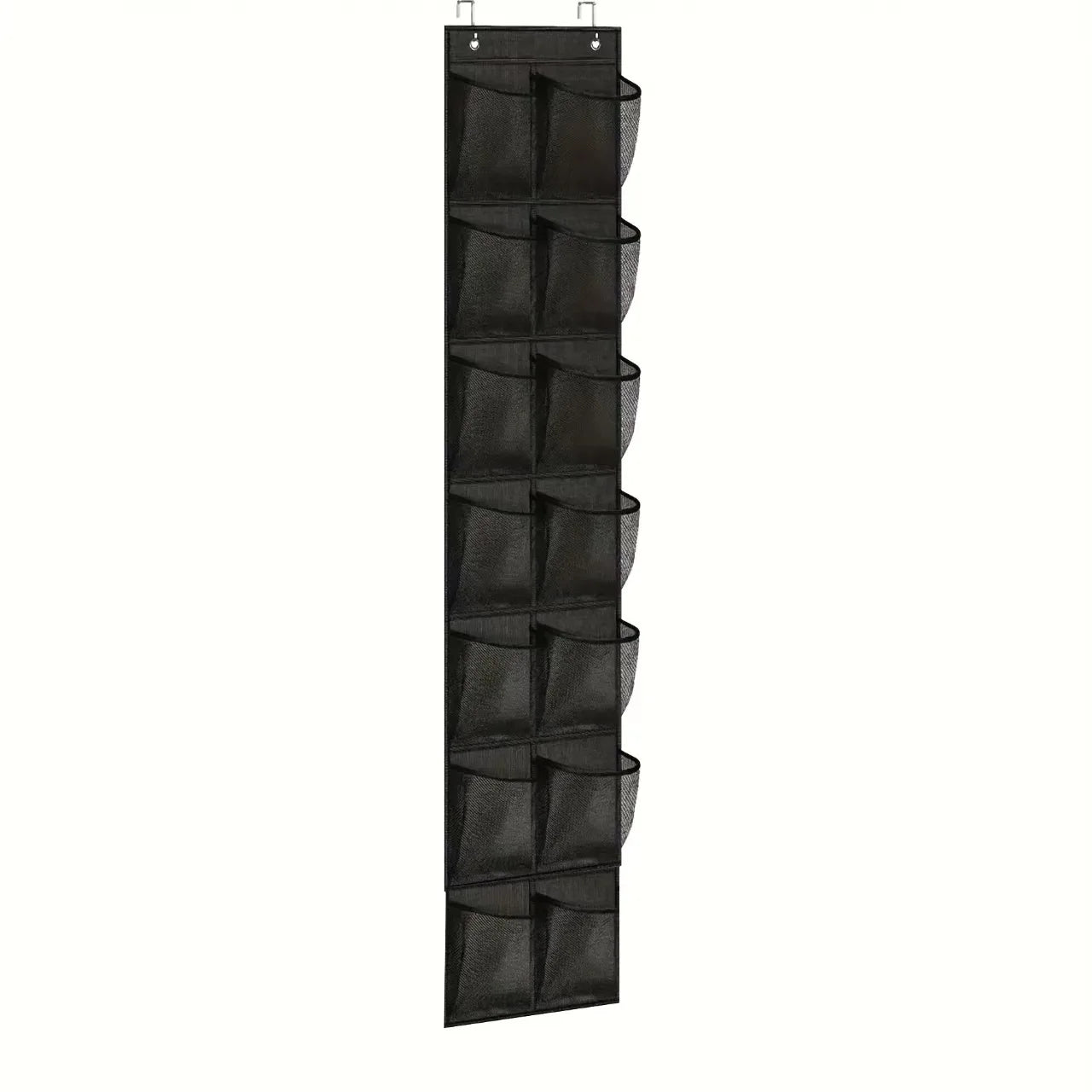 XMSJ Over The Door Shoe Rack With Large Mesh Pockets