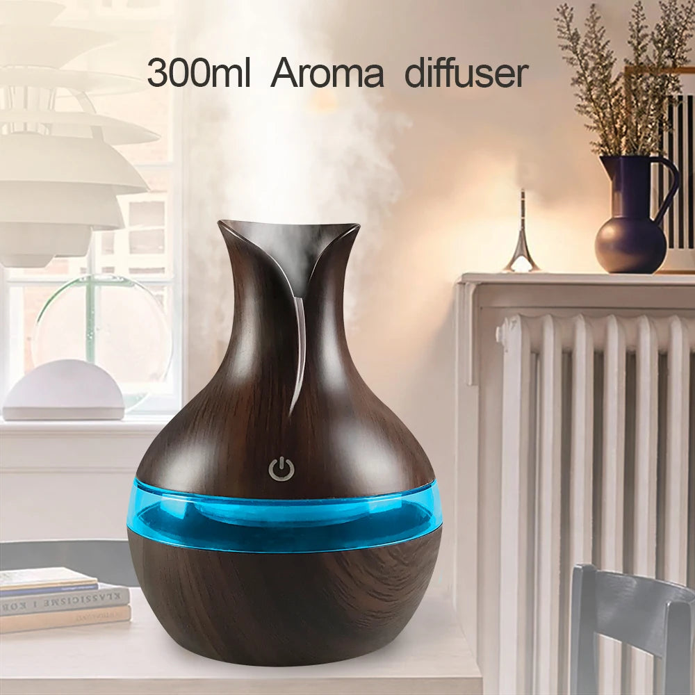 Miflame USB Aromatherapy Diffuser Humidifier For Desktop Use With Oils